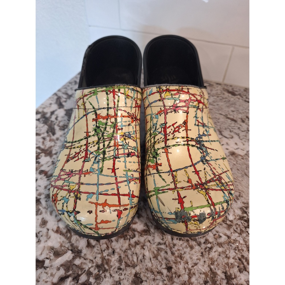 Dansko Clogs Loafers Shoes  women 11.5 US 42EUR /men 9US‎  multicolor  Leather